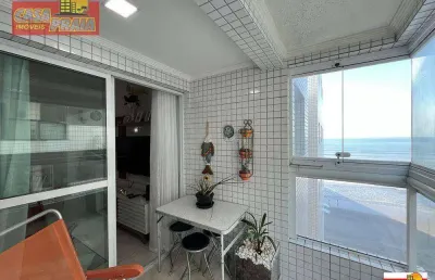 Apartamento sol da manhã com vista para o mar com 2 dormitórios 70 m² por r$ 420.000 - centro - mongaguá/sp