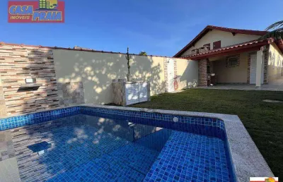 Casa com 3 dormitórios à venda, 80 m² por r$ 479.900,00 - balneário verde mar - itanhaém/sp