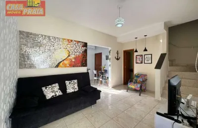 Casa com 2 dormitórios à venda por r$ 315.000,00 - vila atlântica - mongaguá/sp
