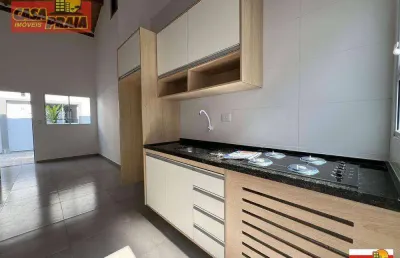 Itanhaém casa em condomínio piscina privativa 2 quartos, 44 m² por r$ 270.000 - cibratel ii
