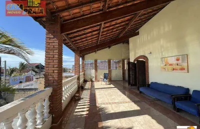 400 metros da praia sobrado 2 quartos com varanda, 217 m² 440.000 - agenor de campos - mongaguá/sp