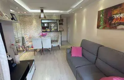 Apartamento com 3 dormitórios à venda, 76 m² por r$ 575.000,00 - vila das belezas - são paulo/sp