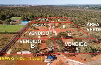 Terreno à venda na smpw trecho 1 q. 14 conjunto 5, 01, park way, brasília por r$ 1.400.000