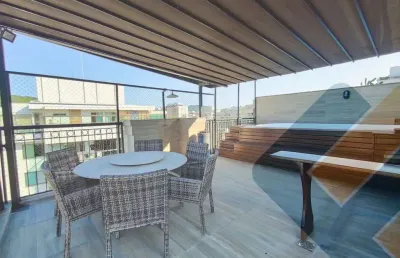 Cobertura à venda em icaraí, niterói-rj: 3 quartos, 1 suíte, 1 sala, 3 banheiros, 3 vagas na garagem - 250m² de área!
