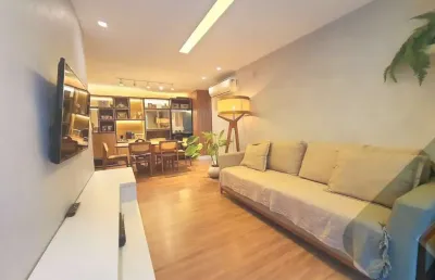 Apartamento à venda em icaraí: 3 quartos, 1 suíte, 2 vagas de garagem - niterói-rj - 110m²