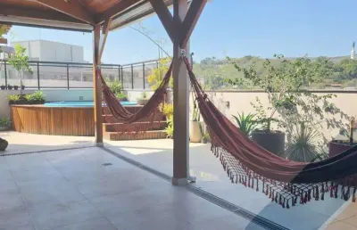 Cobertura de luxo à venda em santa rosa, niterói-rj: 4 quartos, 2 suítes, 2 salas, 4 banheiros, 3 vagas, 230m².