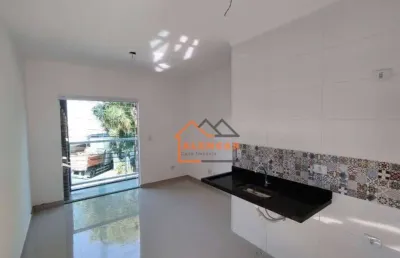 Apartamento com 2 dormitórios à venda, 37 m² por r$ 230.000,00 - guilhermina  - são paulo/sp