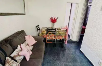 Apartamento com 2 dormitórios à venda, 48 m² por r$ 164.000,00 - cidade tiradentes - são paulo/sp
