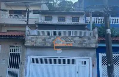 Sobrado com 3 dormitórios à venda, 204 m² por r$ 561.000,00 - santo andré - santo andré/sp