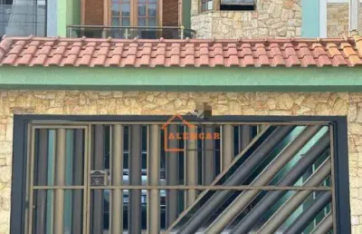 Sobrado com 3 dormitórios à venda, 195 m² por r$ 1.250.000,00 - vila camilópolis - santo andré/sp