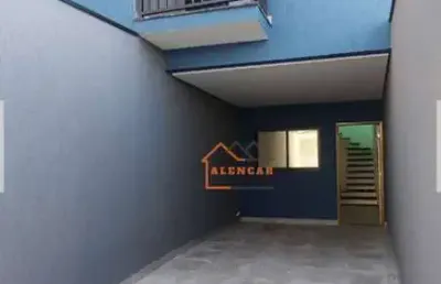 Sobrado com 3 dormitórios à venda, 107 m² por r$ 497.000,00 - parque são lucas - são paulo/sp
