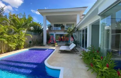 Casa com 6 suítes a venda no condomínio quintas do rio