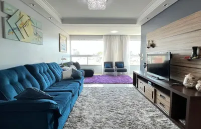 Apartamento mobiliado com 3 quartos, 3 suítes e 6 vagas de garagem no condomínio villa verde