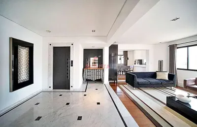 Cobertura duplex à venda com 364m², 5 vagas, 4 dormitórios, piscina à venda em moema índios