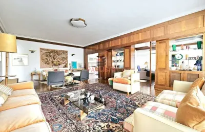 Apartamento à venda com 276m² próximo ao col. dante alighieri, jardim paulista.