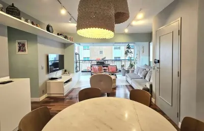 Apartamento à venda com 98,37m², 3 dormitórios, 2 vagas, lazer completo em moema pássaros.