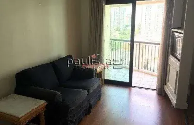 Flat venda de 32 m2 de 1 dormitório, 1 vaga com lazer na indianópolis - são paulo/sp