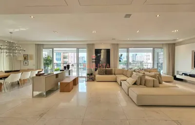 Apartamento de alto padrão com 400m² à venda em moema índios: espaço e exclusividade.