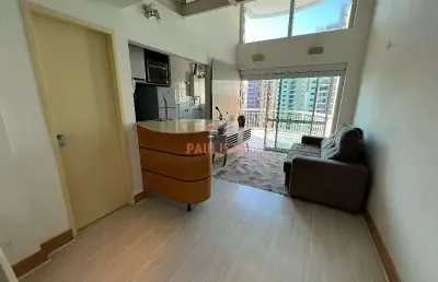 Apartamento duplex mobiliado para locação na vila nova conceição | 55m²