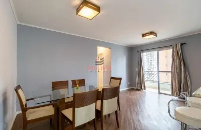 Apartamento à venda com 71m², 2 dormitórios, lazer, 1 vaga na chácara klabin