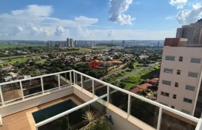 Luxuosa cobertura no jardim botânico, ribeirão preto
