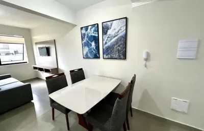 Apartamento com 1 dormitório, 46 m² - venda por r$ 320.000,00 ou aluguel por r$ 2.805,00/mês - aeroporto - barretos/sp