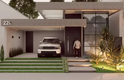 Casa com 3 dormitórios à venda, 160 m² por r$ 1.300.000 - tamboré - barretos/sp