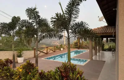 Casa em condomínio para venda em atibaia, loteamento rancho maringá i, 3 dormitórios, 1 suíte, 2 banheiros, 6 vagas