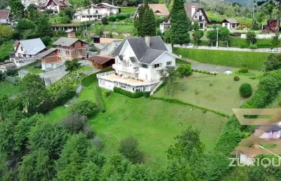 Casa com 6 dormitórios à venda, 600 m² por r$ 2.800.000,00 - alto do capivari - campos do jordão/sp