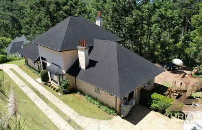 Casa com 4 dormitórios à venda, 315 m² por r$ 3.700.000,00 - condomínio recanto do sol - campos do jordão/sp