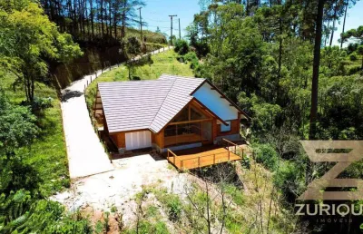 Casa com 3 dormitórios à venda, 204 m² por r$ 990.000,00 - atalaia - campos do jordão/sp