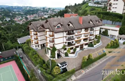 Apartamento com 4 dormitórios à venda, 180 m² por r$ 790.000,00 - morro do elefante - campos do jordão/sp