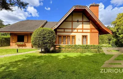 Casa com 4 dormitórios à venda, 300 m² por r$ 1.680.000,00 - jardim cataguases - campos do jordão/sp