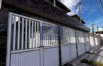Casa sobreposta à venda na vila antártica - praia grande - sp: