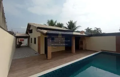 Casa padrão à venda no balneário gaivota - itanhaém - sp: