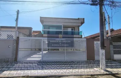 Sobrado em condomínio à venda no maracanã - praia grande - sp: