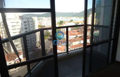 Cobertura com 3 dorms, ponta da praia, santos - r$ 960 mil, cod: 4522