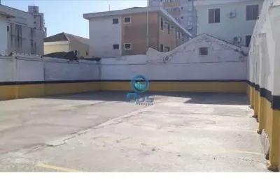 Terreno comercial para alugar na Rua Comendador Alfaia Rodrigues, Embaré, Santos