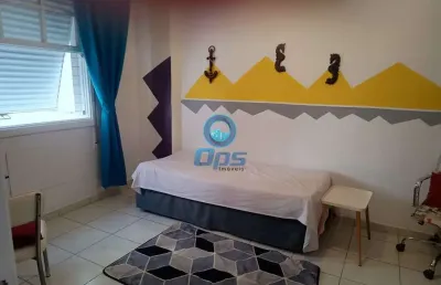 Apartamento para alugar na Rua General Rondon, Aparecida, Santos