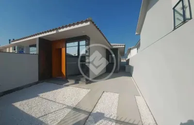 Casa com 3 quartos à venda na rua waldemar garcia, 1001, nova palhoça, palhoça, 69 m2 por r$ 449.000