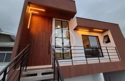Casa com 3 quartos à venda na josé ilario ribeiro de freitas, 1001, bela vista, palhoça, 109 m2 por r$ 650.000