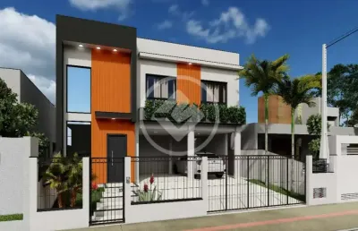 Casa com 3 quartos à venda na rua orlando joão da rosa, 100, nova palhoça, palhoça, 135 m2 por r$ 930.000