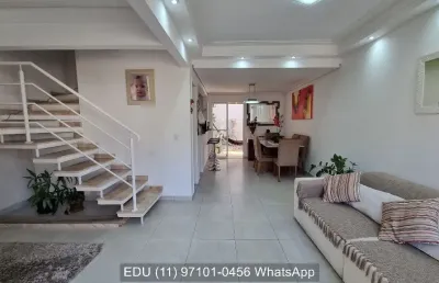 Casa com 3 dormitórios 1 suíte à venda, 105 m² por r$ 739.000 - granja viana - cotia/sp