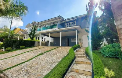 Casa em condomínio - granja viana/ cotia- sp - 5 quartos - 4 suítes - 4 vagas