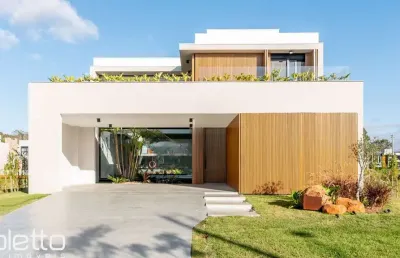 Linda casa para comprar com 4 suites em condomínio top