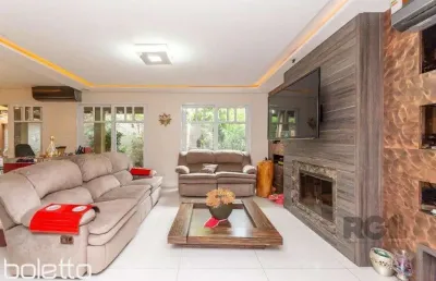 Boletto imóveis aluga exelente casa  mobiliada com 442m² , 4 dormitórios suíte,