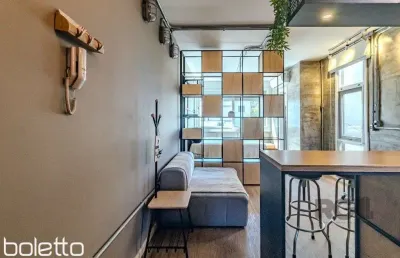 Apartamento para alugar, mobiliado,  no bairro rio branco para alugar, 1 vaga de