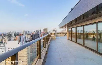Cobertura para venda - 617.99m², 4 dormitórios, sendo 4 suites, 5 vagas - mont s