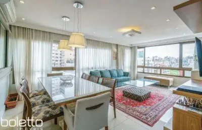 Vende-se apartamento com 3 suítes, 3 vagas e 136 m² - petrópolis