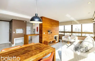 Vende-se apartamento mobiliado, 2 quartos, 1 suíte, 2 vagas - petrópolis